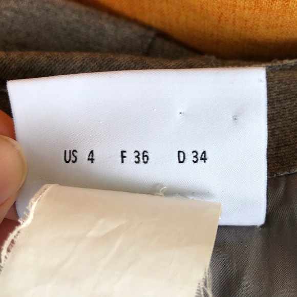 AKRIS PUNTO GRAY JERSEY VISCOSE scooba front zipper DRESS SZ 4 POCKETS - Picture 12 of 13